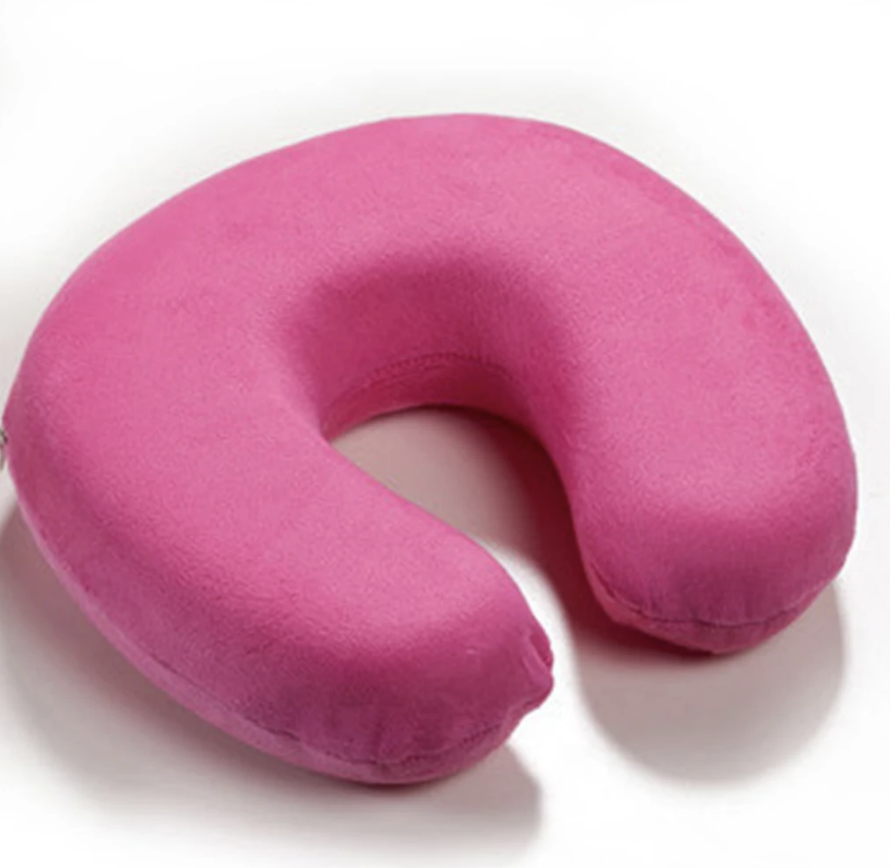 Memory Foam spilventiņš (rozā/melns)